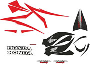 Honda CBR 600RR decal and Graphics kit 2007 Model